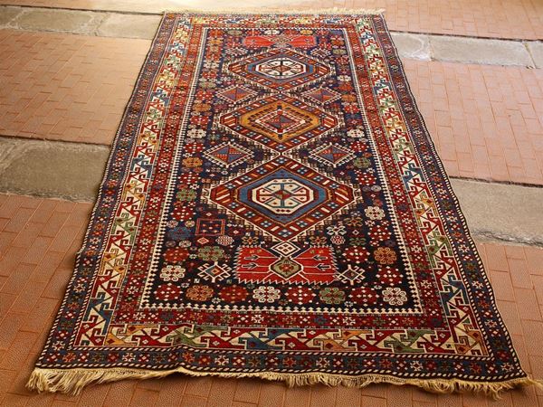 Old manufacture Caucasian carpet