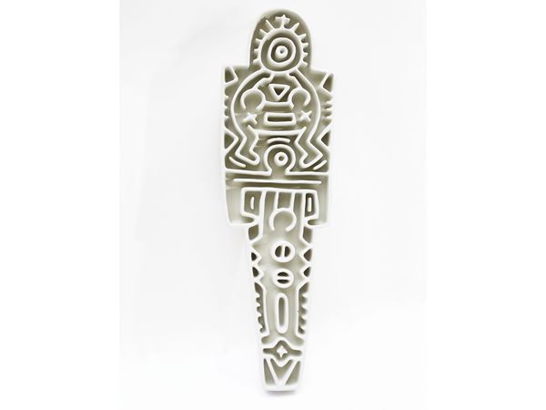 Pop Art Editions - Totem (Concrete), da un modello di Keith Haring