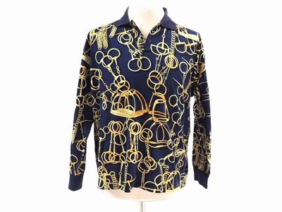 Polo da Uomo in Cotone Fantasia, Gucci