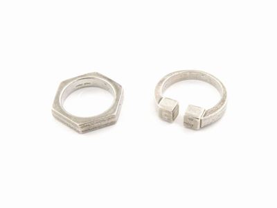 Due Anelli in Argento, Gucci