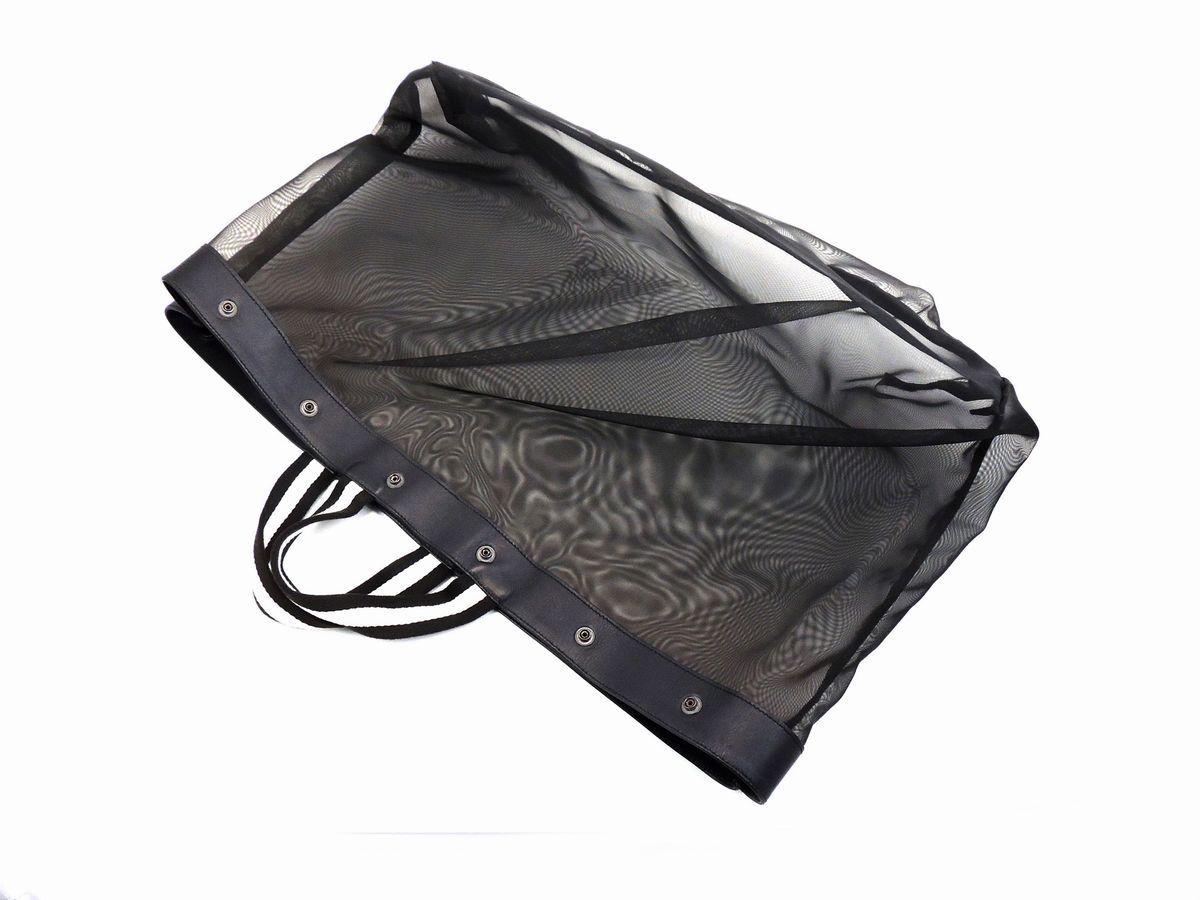 Borsa da Mare in Tela Nera, Gucci