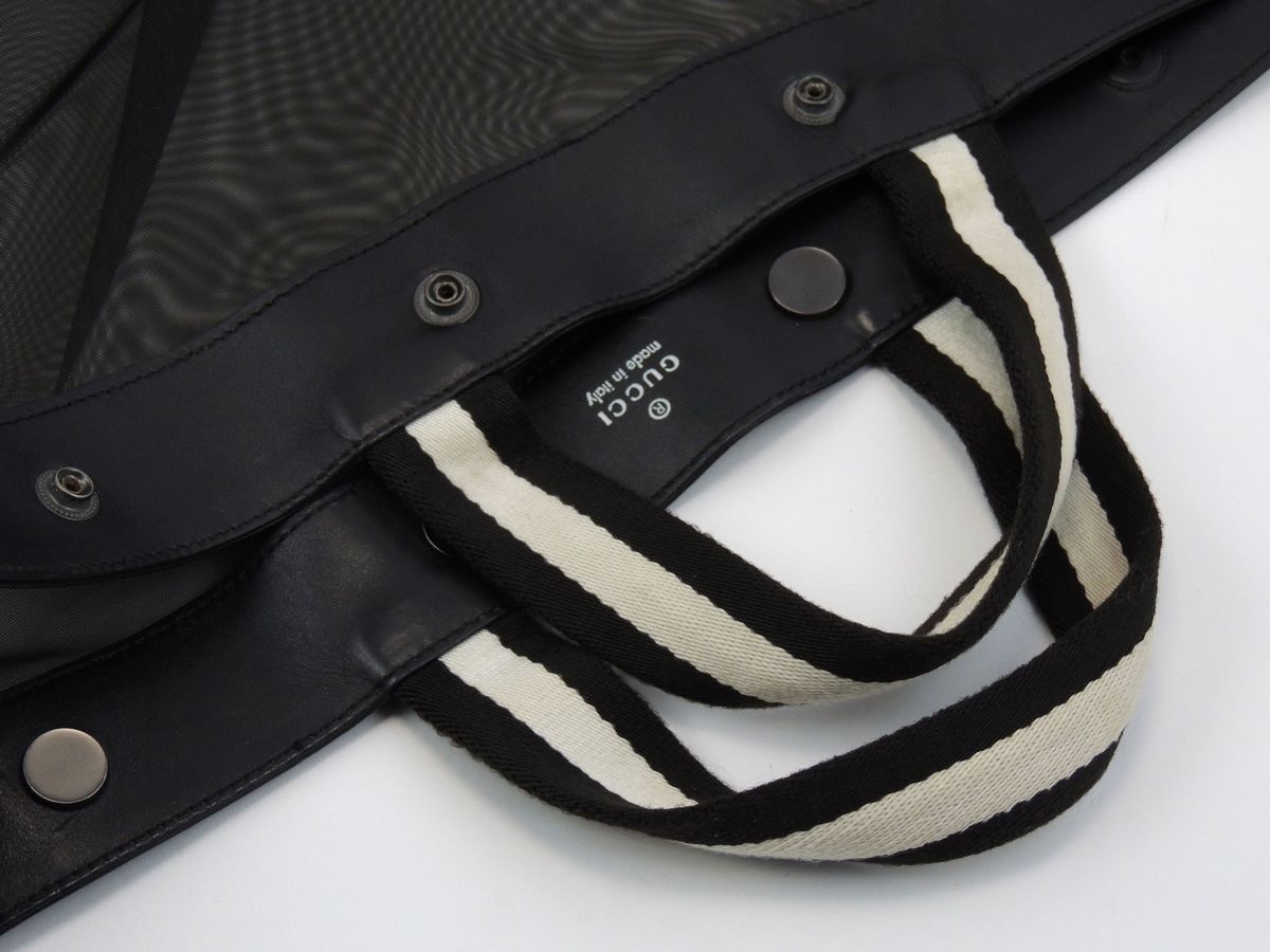 Borsa da Mare in Tela Nera, Gucci