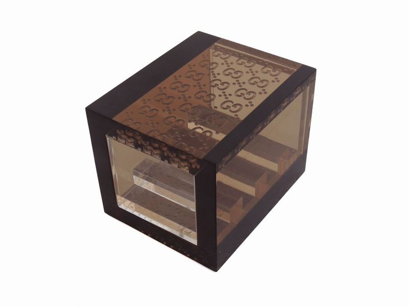 Scatola Porta Carte da Gioco in Plexiglas, Gucci