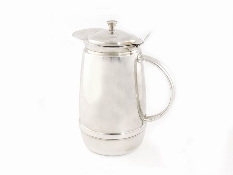 Thermos in Metallo Argentato, Gucci
