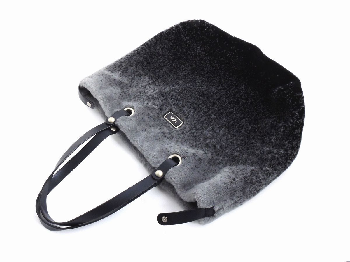 Shopping Bag in Pelliccia Ecologica Hugg