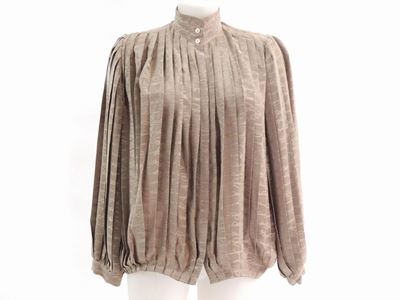 Camicia in Seta Tortora, Gucci