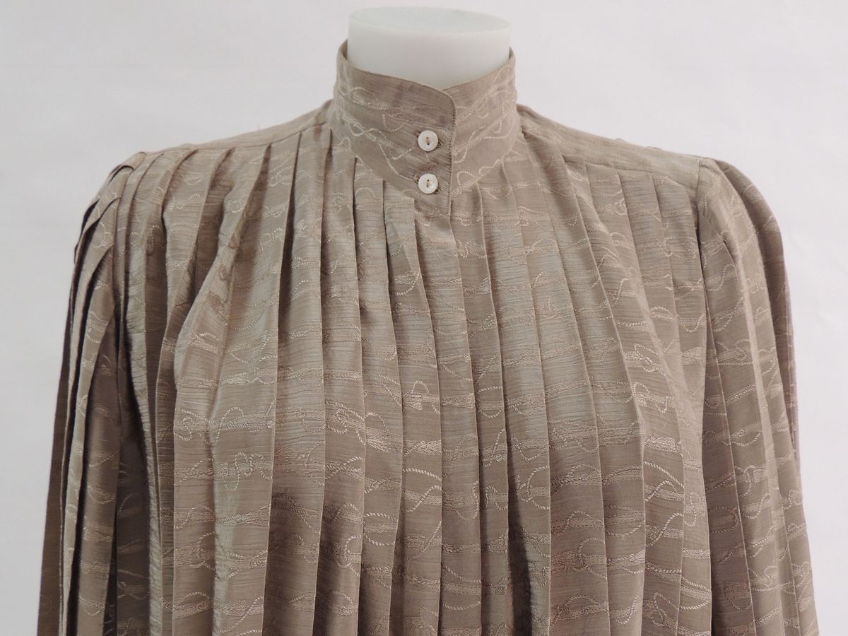 Camicia in Seta Tortora, Gucci