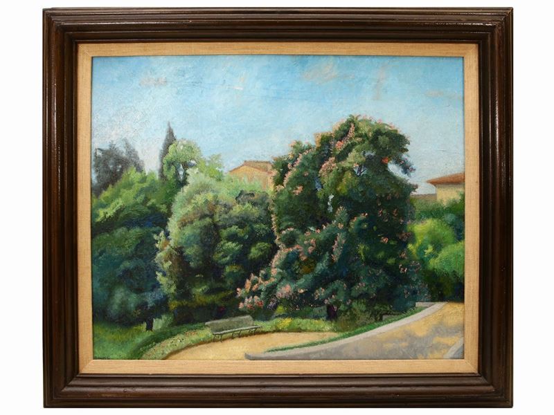 Fillide Levasti - Scorcio di Parco 1936