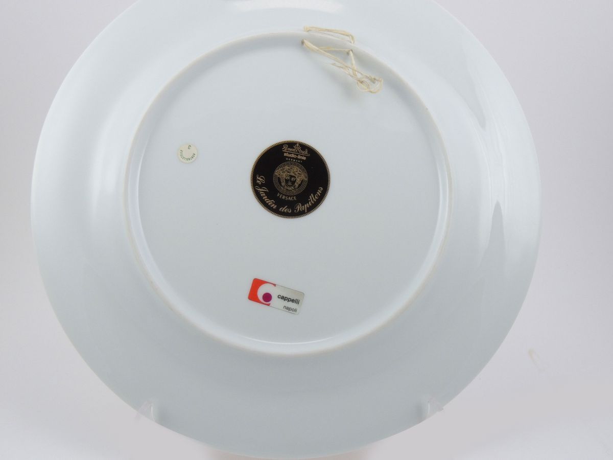 Piatto in Porcellana Policroma, Versace per Rosenthal