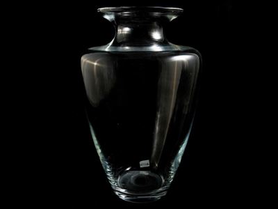 Vaso a Balaustro in Vetro Soffiato