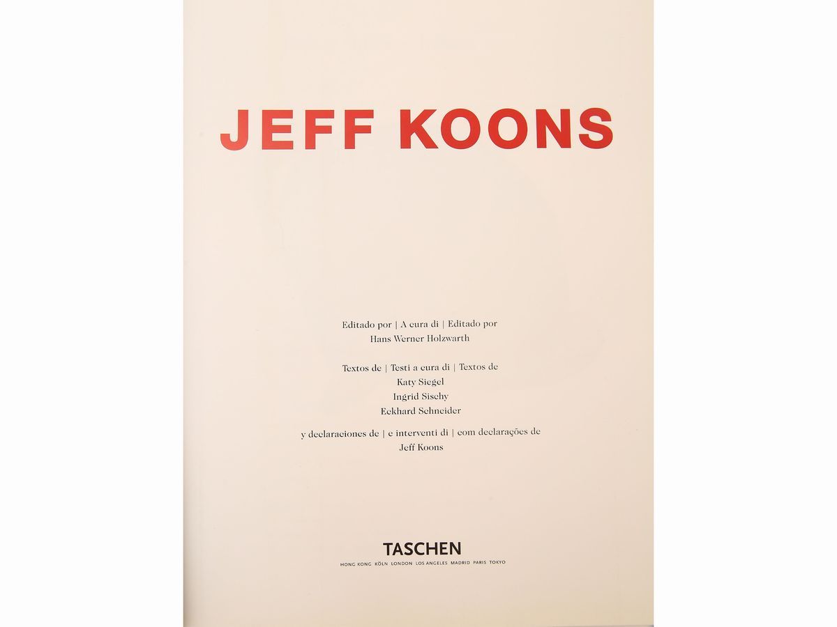 Monografia di Jeff Koons