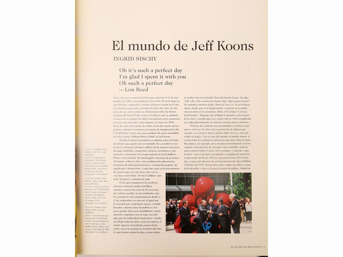 Monografia di Jeff Koons