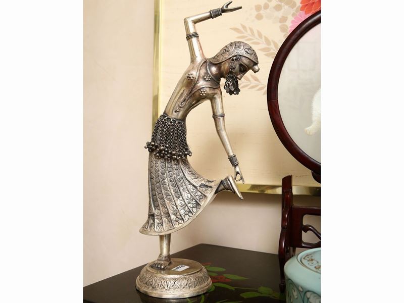 Figura di Danzatrice in Argento