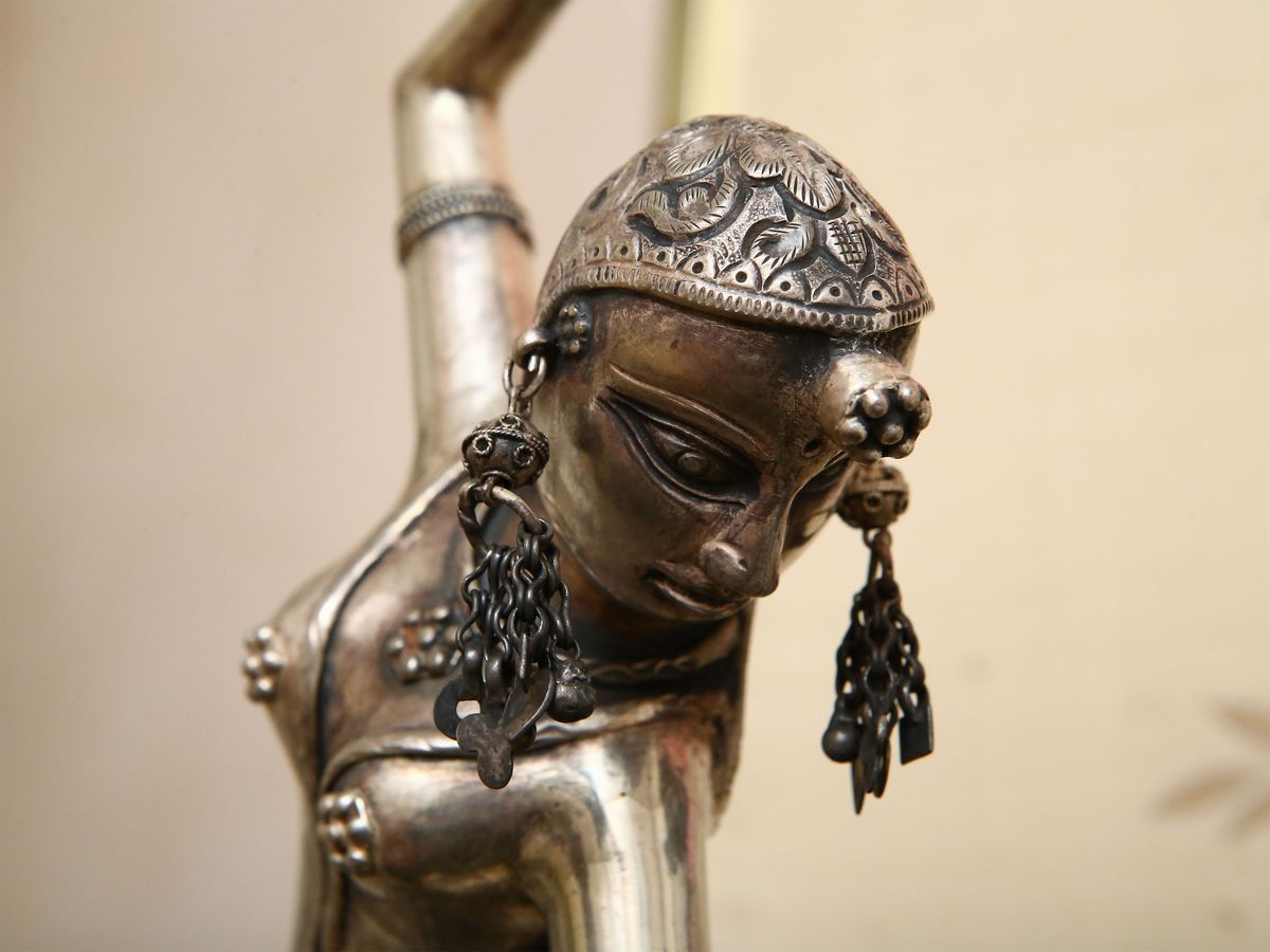 Figura di Danzatrice in Argento