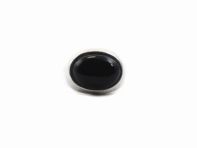 Anello in Argento e Onice, Gucci
