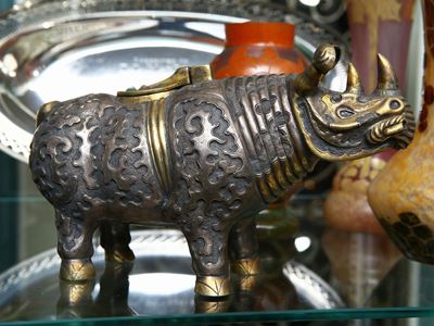 Rinoceronte in Argento