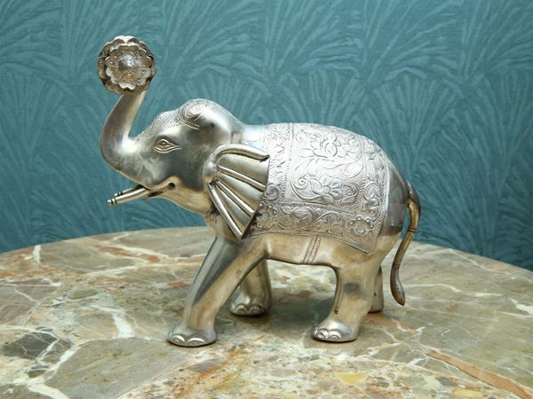 Elephant in silver