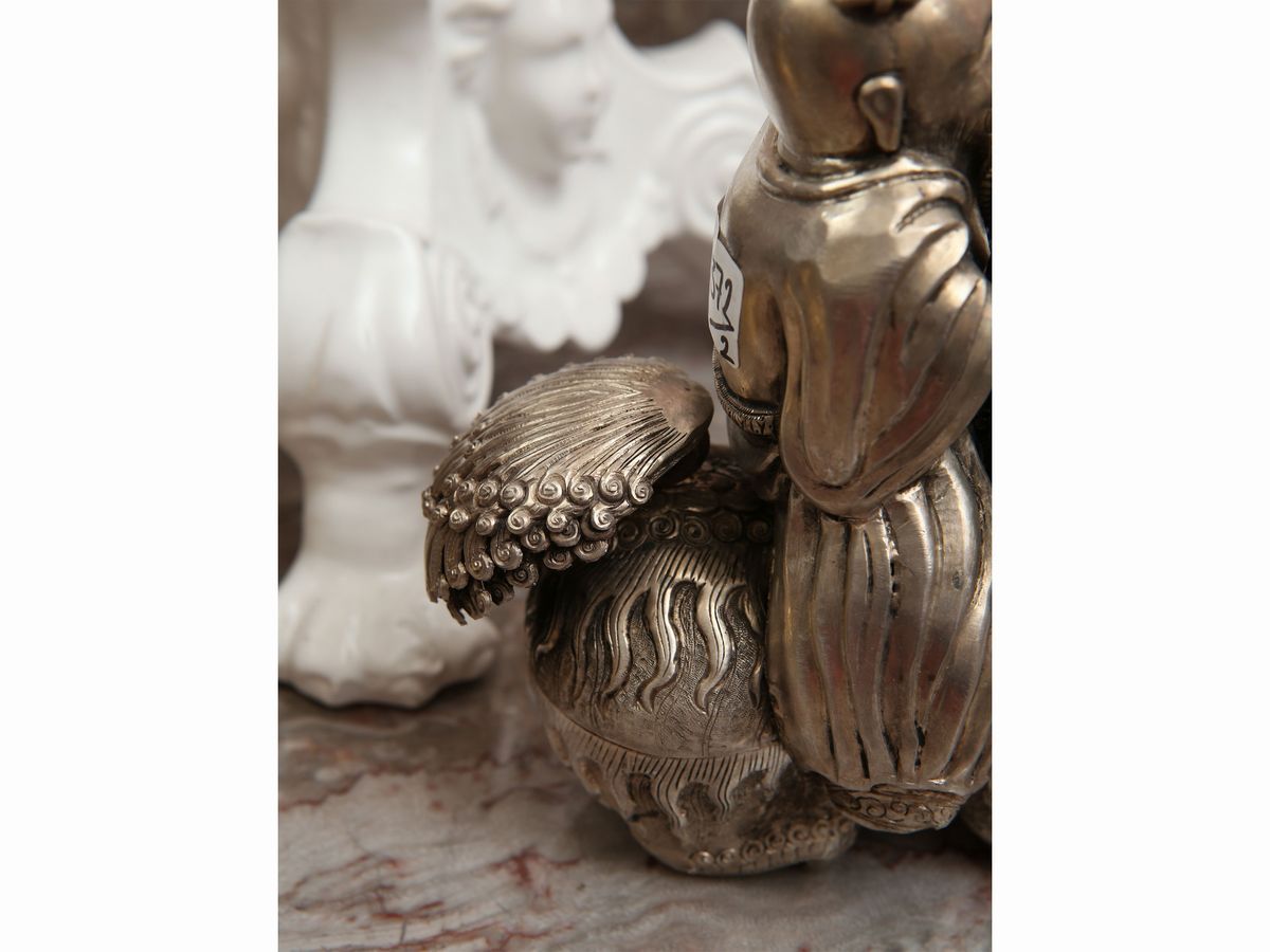 Coppia di Scatole in Argento