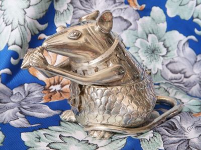 Scatola Animalier in Argento