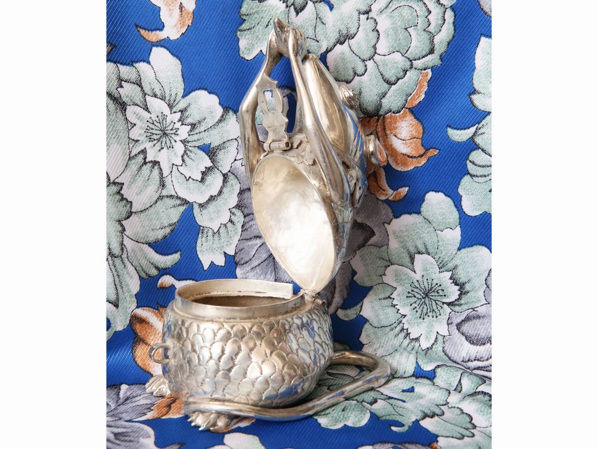 Scatola Animalier in Argento