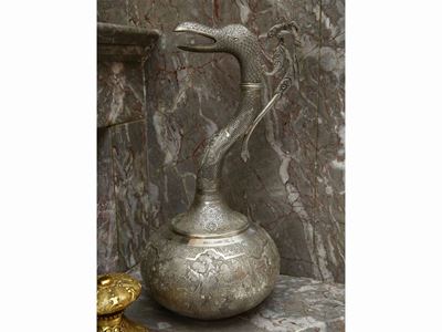 Grande Caraffa in Argento per L'acqua di Rose