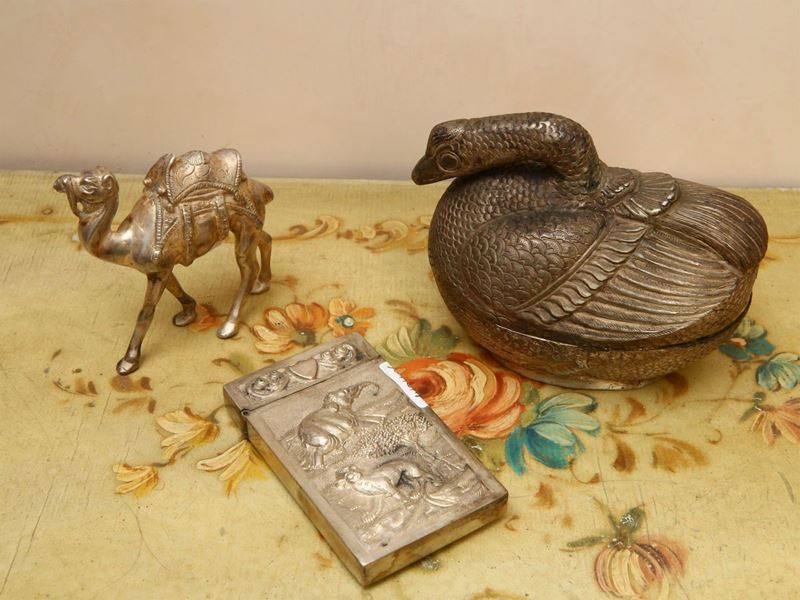 Lotto Animalier in Argento