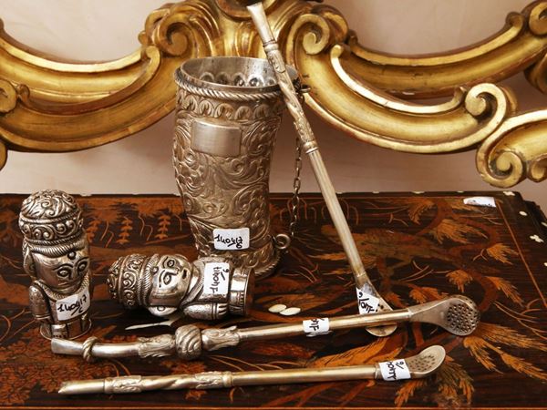 Lot of silver curios  - Auction The collector's florentine house - Maison Bibelot - Casa d'Aste Firenze - Milano