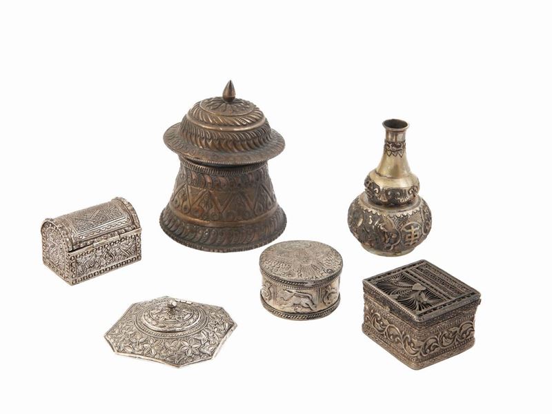 Lotto di Curiosità in Argento