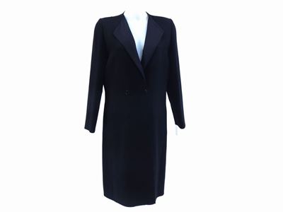 Cappotto da Sera in Lana e Seta Nera, Andrè Laug