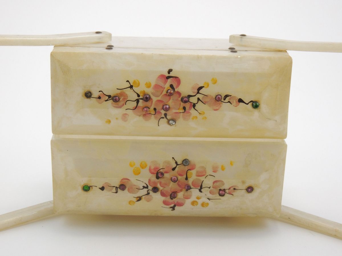 Borsa a Mano in Lucite Madreperlata
