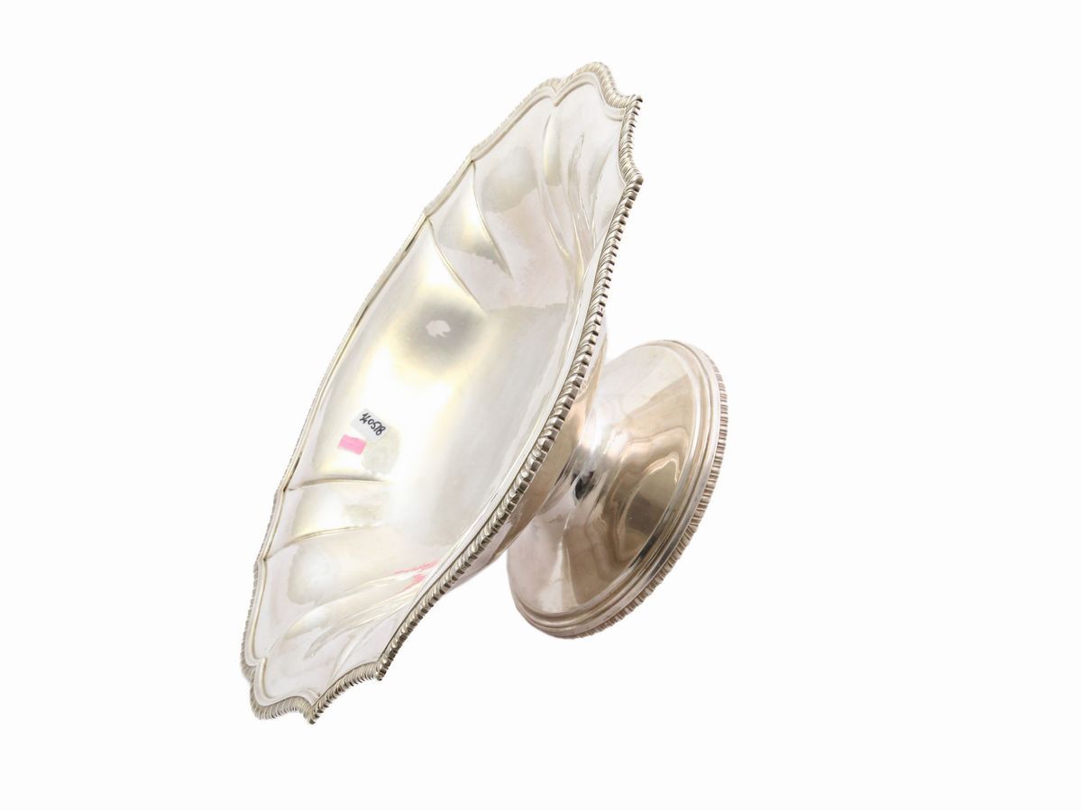 Alzata Centrotavola in Argento Sterling 925/1000, Rosa Torino