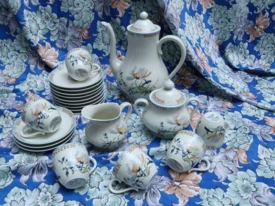 Servizio da Caffè in Porcellana Limonges