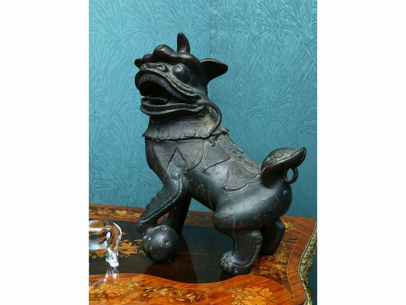 Cane di Foo in Bronzo