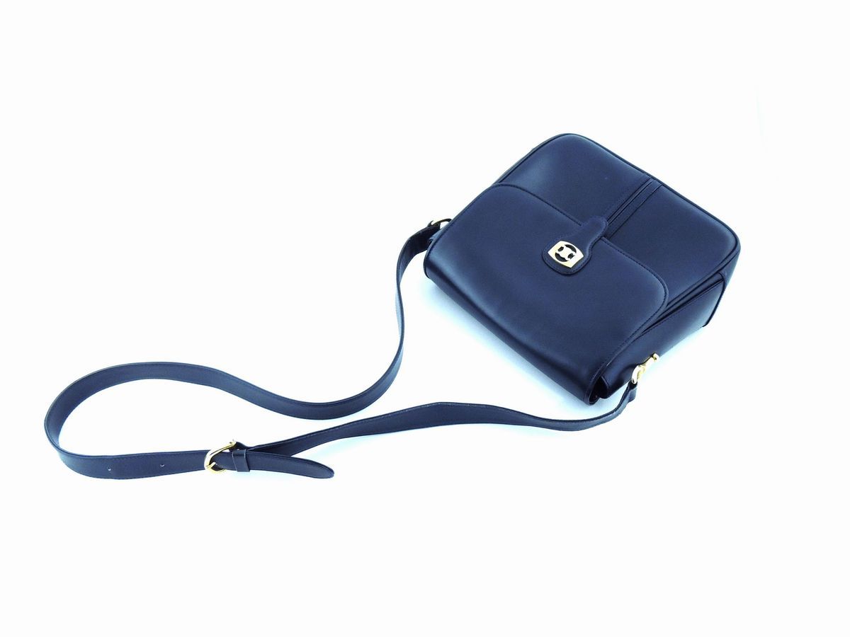 Borsa a Tarcolla in Pelle Blu, Céline