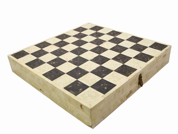 Large bone chessboard