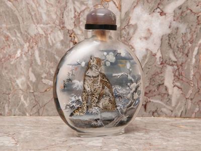 Snuff-bottle in Cristallo