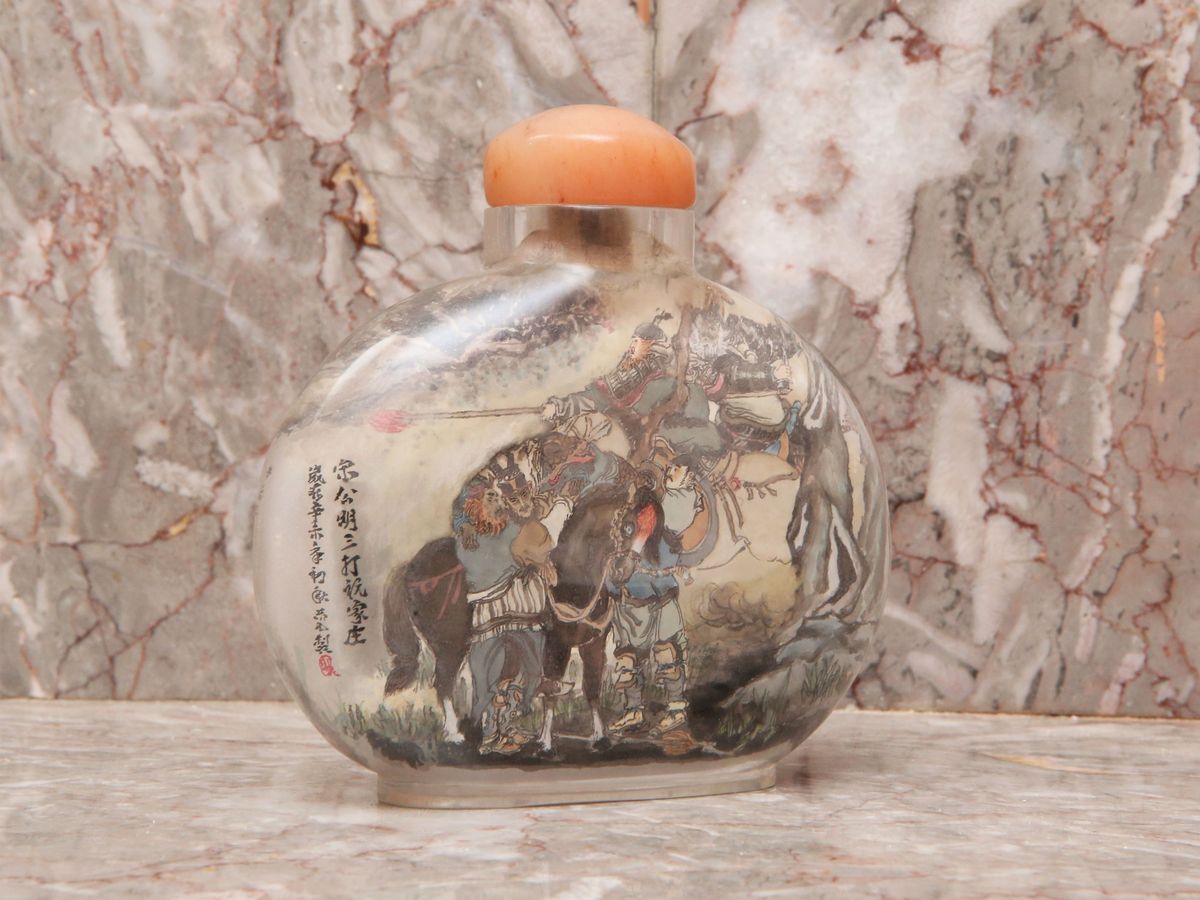 Snuff-bottle in Cristallo
