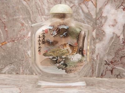 Snuff-bottle in Cristallo