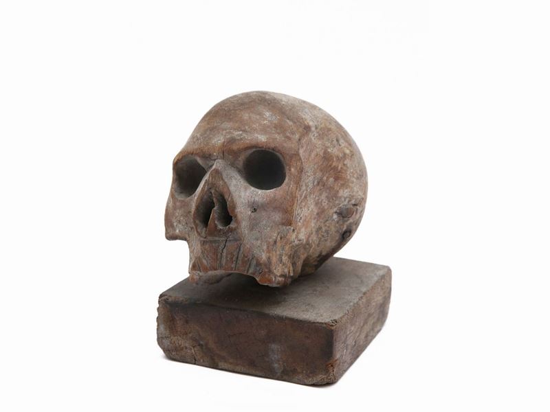 Piccolo Teschio in Terracotta