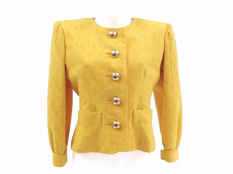Due Giacche in Cotone e Lino, Yves Saint Laurent Rive Gauche