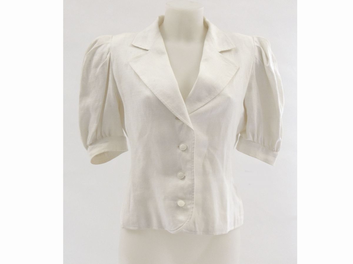 Due Giacche in Viscosa e Lino, Yves Saint Laurent Rive Gauche
