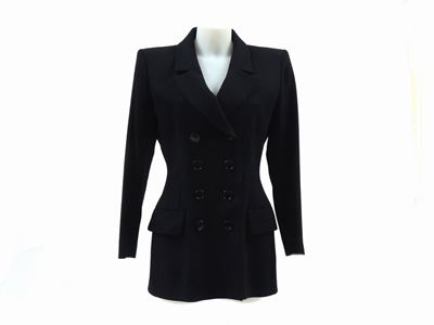 Giacca in Lana Nera, Yves Saint Laurent