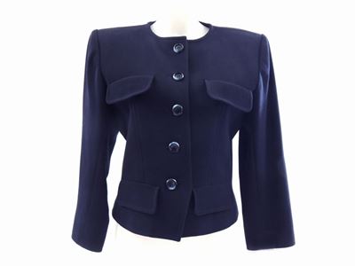 Giacchino in Lana Blu, Yves Saint Laurent Rive Gauche