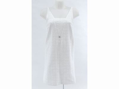 Abito in Cotone Bianco, Chanel