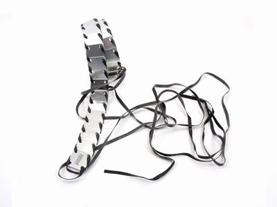 Cintura in Metallo e Pelle, Paco Rabanne