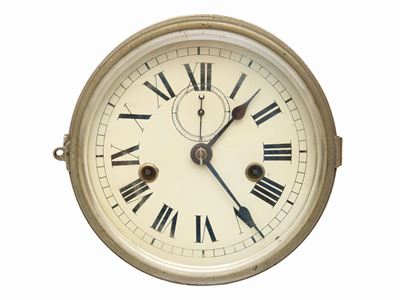 Orologio da Nave in Metallo