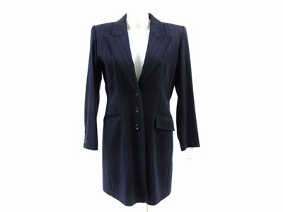 Completo in Lana e Cashmere Blu, Yves Saint Laurent Rive Gauche