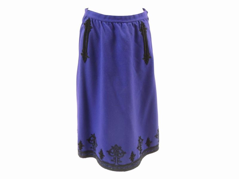 Lotto di Abbigliamento in Lana e Velluto, Yves Saint Laurent Rive Gauche