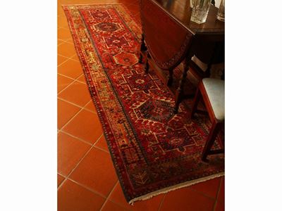 Tappeto Galleria Caucasico di Vecchia Manifattura