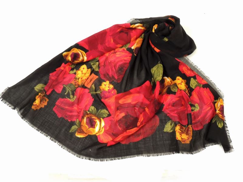 Scialle in Lana, Yves Saint Laurent
